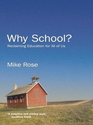 cover image of Why School?